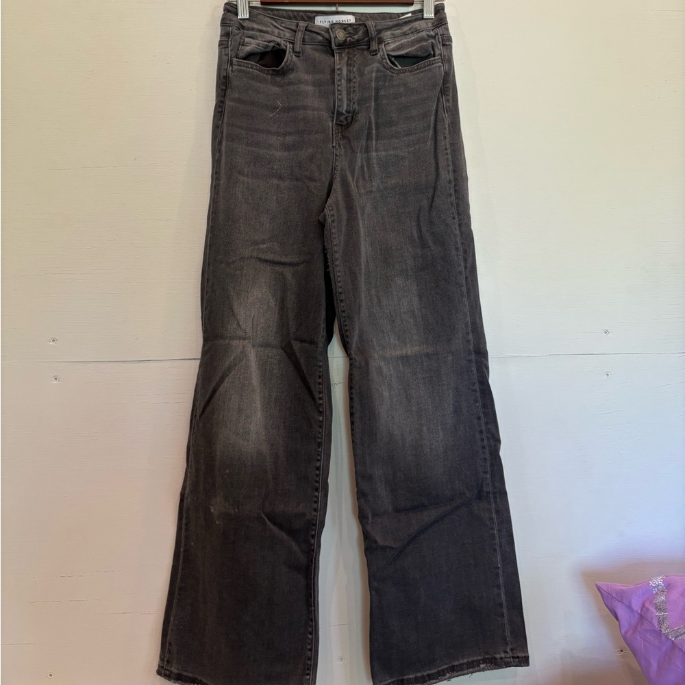 Flying Monkey Charcoal Flare Jeans